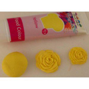 FC Edible FunColours Gel - Yellow 30g