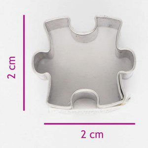 Keksausstecher Puzzlestück 2 cm