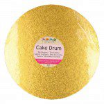 FC Cake Board rund Ø30 cm -Gold